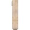 Ekena Millwork Balboa Craftsman Smooth Bracket w/ Offset Brace, Douglas Fir, 7 1/2"W x 34"D x 38"H BKT0806X34X38BOA04SDF - alternate 3
